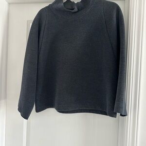 Madewell Charcoal Turtleneck Sweater